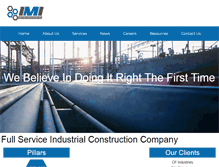 Tablet Screenshot of industrialmaintenanceinc.com